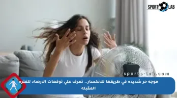 موجة حر شديدة في طريقها للانكسار.. تعرف على توقعات الأرصاد للفترة المقبلة